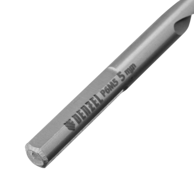 Сверло спиральное по металлу 5 x 86 мм, Р6М5, Golden Tip  Denzel 718233