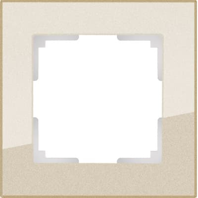 Рамка на 1 пост Werkel Favorit WL01-Frame-01 шампань 4690389122941