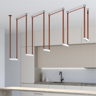 Трековый светильник Denkirs BELTY GRILL DK5571-WB