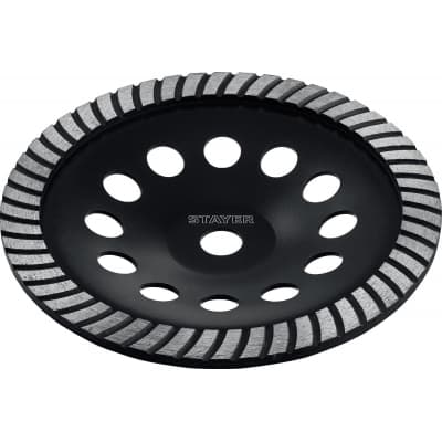 Сегментированная алмазная чашка STAYER Turbo d 230 мм 33380-230_z02