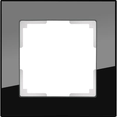 Рамка на 1 пост Werkel Favorit WL01-Frame-01 черный 4690389063398