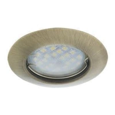 Встраиваемый светильник Ecola Light MR16 DL92 GU5.3 черненая бронза FB1612EFY