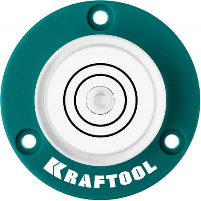 Поверхностный магнитный уровень Kraftool ″Бычий глаз″ Bull's Eye 34789