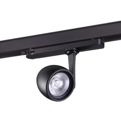 Трехфазный трековый светодиодный светильник IP20 LED 4000K 15W HELIX 358174 PORT NT19 046 черный