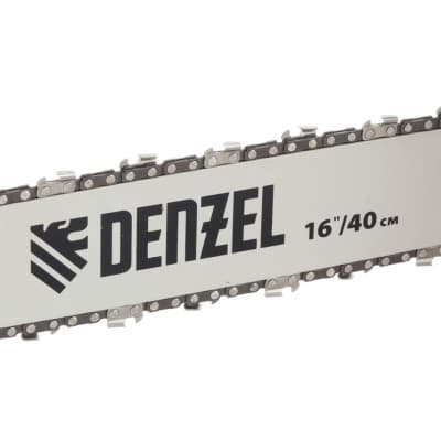 Пила цепная бензиновая DGS-4516, шина 40 см, 45 см3, 3 л.с., шаг 3/8, паз 1,3 мм, 57 звеньев Denzel 95230