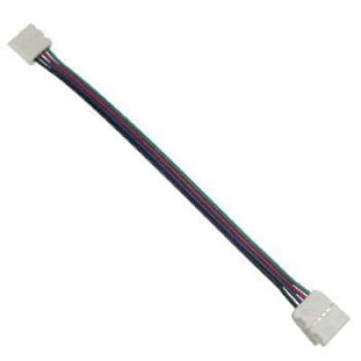 Коннектор для светодиодной ленты RGB Ecola LED Strip Connector гибкий двусторонний SC41C2ESB