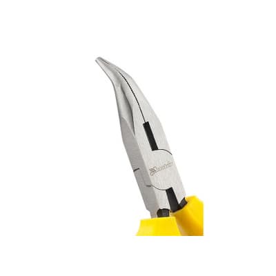 Длинногубцы изогнутые Insulated, 200 мм, двухкомпонентные рукоятки Matrix Professional 17474