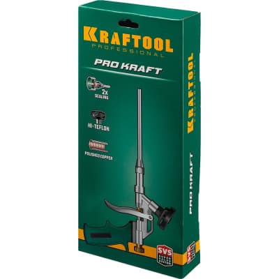 Пистолет для монтажной пены KRAFTOOL PROKraft, тефлоновое покрытие, 0685_z04
