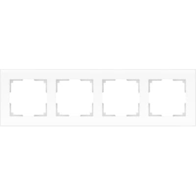 Рамка на 4 поста Werkel Favorit WL01-Frame-04 белый матовый W0041105 