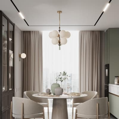 Потолочная люстра Odeon Light Palle 5405/9