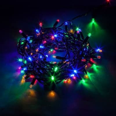 Гирлянда линейная FERON CL33, 100LED, (RGB) 32425
