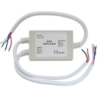 Усилитель для RGB ленты Ecola LED IP65  Amplifier 144W 12V 12A  (288W 24V) AMP12BESB