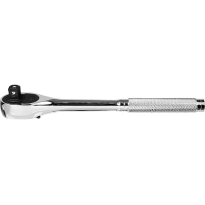 Трещотка для торцовых головок KRAFTOOL 1/2", 72 зубца, Cr-V сталь, цельнометаллическая 27793-1/2_z02