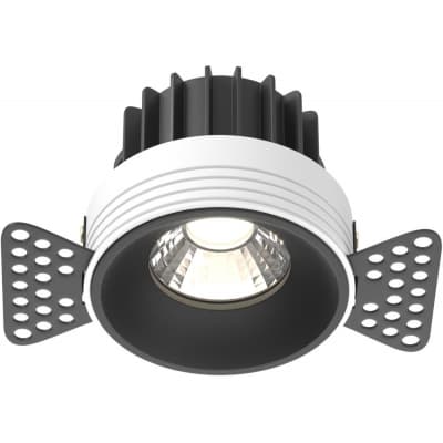 Точечный светильник Maytoni Round DL058-12W4K-TRS-B