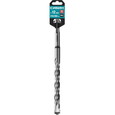 СИБИН Бур SDS-plus 12 х 260 мм 29312-260-12