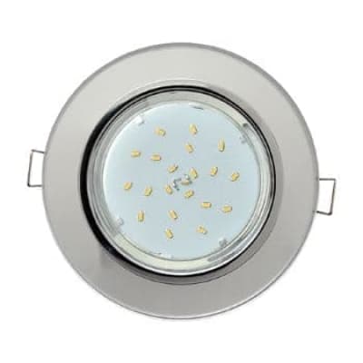 Встраиваемый светильник Ecola GX53 H4 5310 Glass хром/зеркальный FM53RNECH