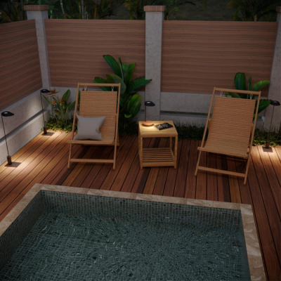 Уличная настольная лампа Novotech Elegance 359407