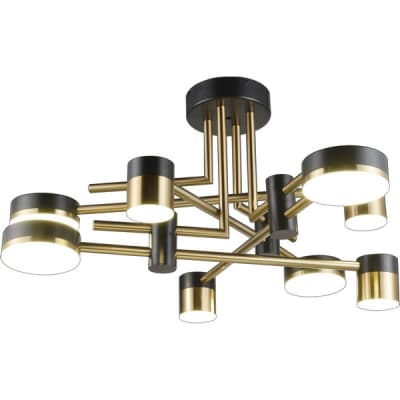 Потолочная люстра Natali Kovaltseva Loft Led LED LAMPS 81369 GOLD BLACK