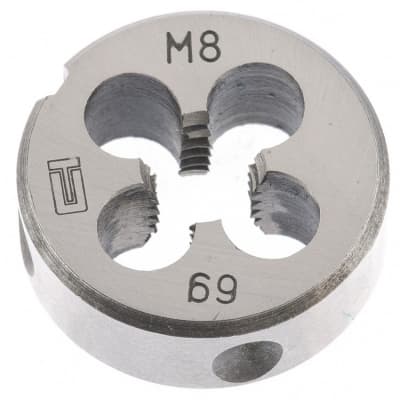 Плашка М8 х 1,25 мм Сибртех 77020