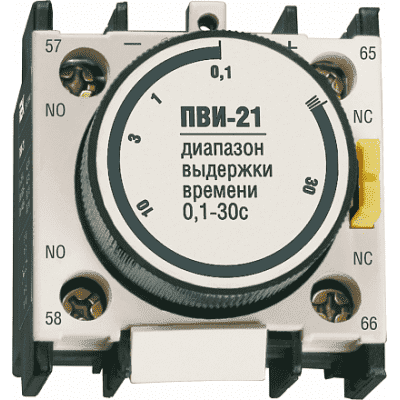 Приставка IEK ПВИ-23 задержка на выкл. 0,1-3сек. 1з+1р KPV20-11-3