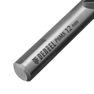 Сверло спиральное по металлу 12 x 151 мм, Р6М5, Golden Tip  Denzel 718244
