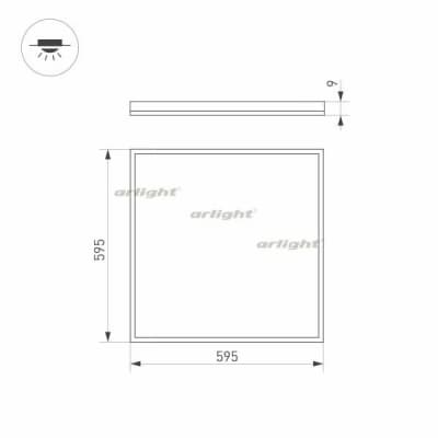 Светодиодная панель Arlight INTENSO 032812