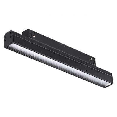 Трековый светильник для низков. шинопровода IP20 LED 4000K 12W 48V FLUM 358414 SHINO NT20 027 черн