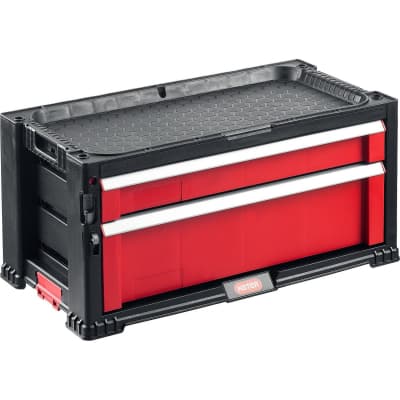 Ящик с 2 выдвижными полками DRAWER-2 Keter 22", пластиковый 38382-2