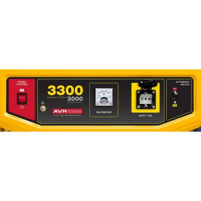 GS-4500 бензиновый генератор, 3300 Вт, STEHER GS-4500