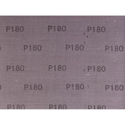 Лист шлифовальный ЗУБР 230 х 280 мм, Р180, 5 шт., на тканевой основе, водостойкийй 35415-180