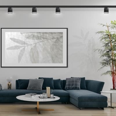 Трехфазный трековый свтильник IP33 LED 4000К 13W 110-265V EOS 358327 PORT NT19 047 черный