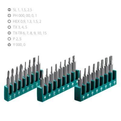 Precision-28 отвертка для точных работ со сменными битами 28 предм., KRAFTOOL 25677