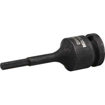 Торцовая головка KRAFTOOL ″INDUSTRIE QUALITAT″ ударная (1/2″), HEX, Cr-Mo, фосфатированная, H4 27950-04_z01