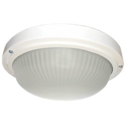 Ecola Light GX53 LED ДПП 03-18-103 светильник Круг накладной 3*GX53 матовое стекло IP65 белый 280х280х90 TR53L3ECR