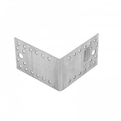 Крепежный уголок 2 мм, КU 105 x 105 x 65 мм Россия Сибртех 46407