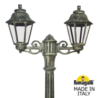 Садово-парковый фонарь FUMAGALLI RICU BISSO/ANNA 2L E22.157.S20.BXF1R
