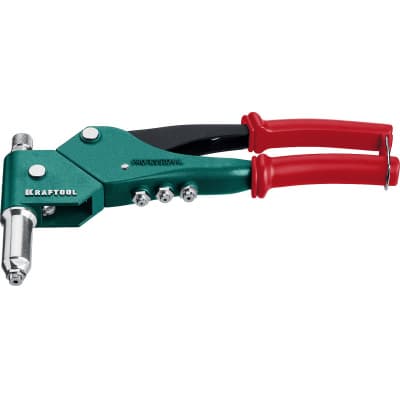 KRAFTOOL Combo3-M6 комбинированный заклепочник поворотный 0-360° в кейсе 31178_z01