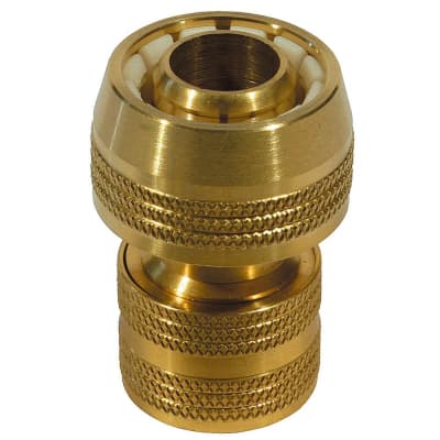 Соединитель шланг-насадка Raco O 3/4", латунный, 4246-55008B