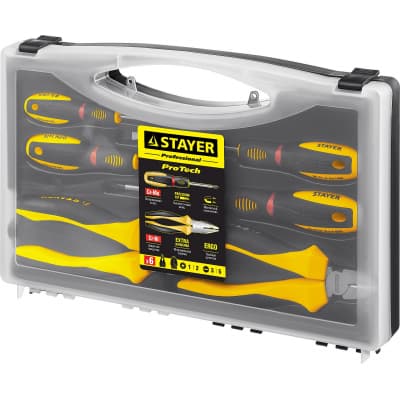Набор слесарно-монтажного инструмента STAYER 6 шт. 2202-H6