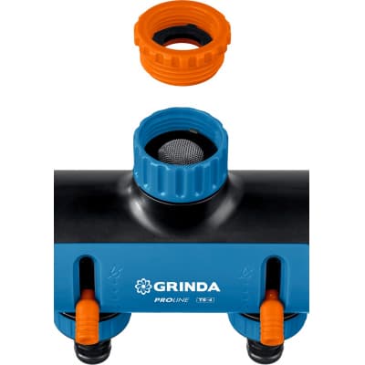 GRINDA PROLine TS-4, 3/4″-1″, распределитель четырехканальный, поливочный, с внутренней резьбой 8-426313_z02