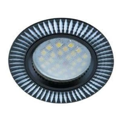 Встраиваемый светильник Ecola MR16 DL3182 GU5.3 черный/алюминий FB1608EFF