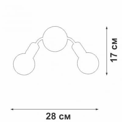 Бра Vitaluce V3927-0/2A