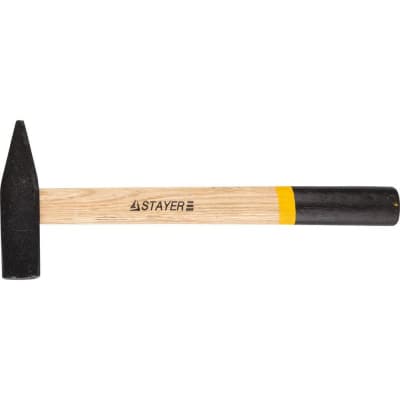 Молоток слесарный с деревянной рукояткой STAYER 400 г 2002-04