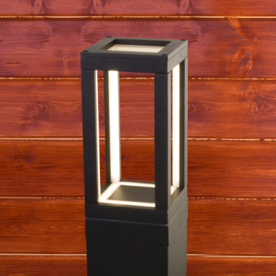 Наземный светильник Elektrostandard Frame 1529 TECHNO LED черный