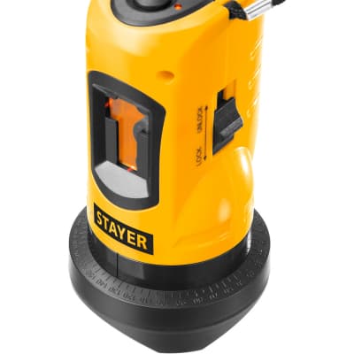 STAYER SLL-1 нивелир лазерный, 10м, точн. +/-0,5 мм/м,  штатив, сумка 34960-1