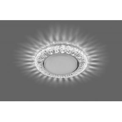 Светильник потолочный встраиваемый (ФВО) FERON CD4022, под лампу с LED подсветкой 20LED*2835 SMD 4000K 29475