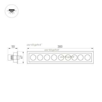 Точечный светильник Arlight ORIENT 032231
