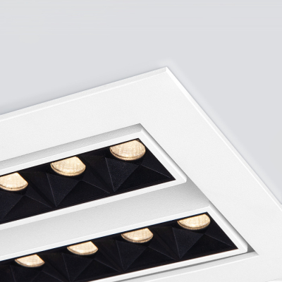Точечный светильник Elektrostandard Tekki 9923 LED 20W 4200K белый/черный
