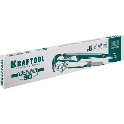 KRAFTOOL PANZER-90, №5, ключ трубный, прямые губки 2734-40_z02