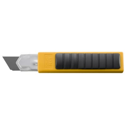 Нож OLFA с выдвижным лезвием, в комплекте с лезвиями 5 шт 25мм OL-H-1BB/5BB